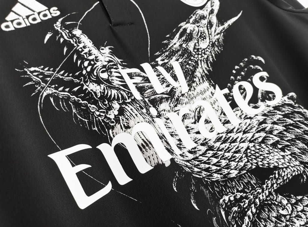 Maillot Rétro Real Madrid 2014-15 Third Manches Longues