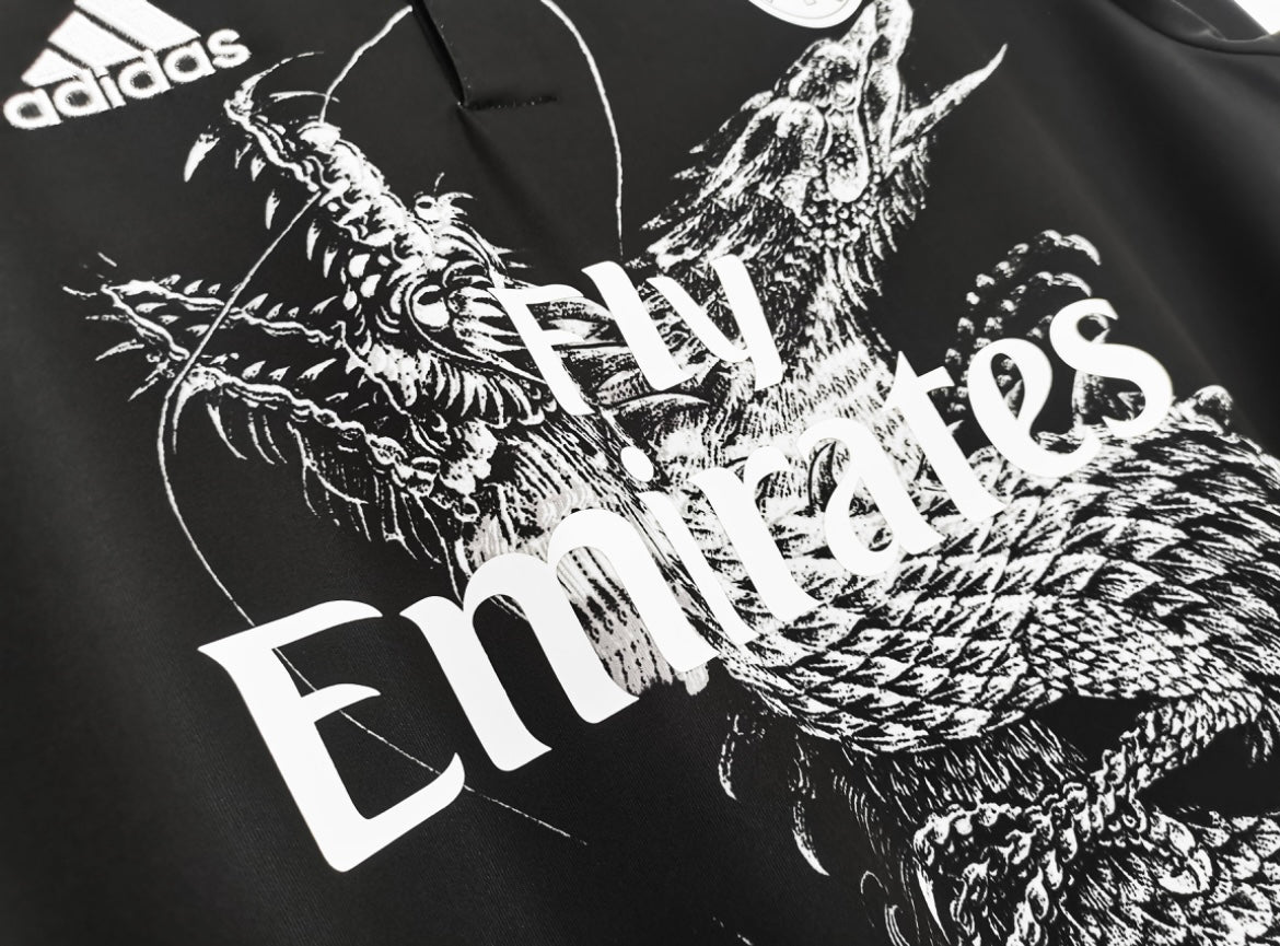 Maillot Rétro Real Madrid 2014-15 Third Manches Longues