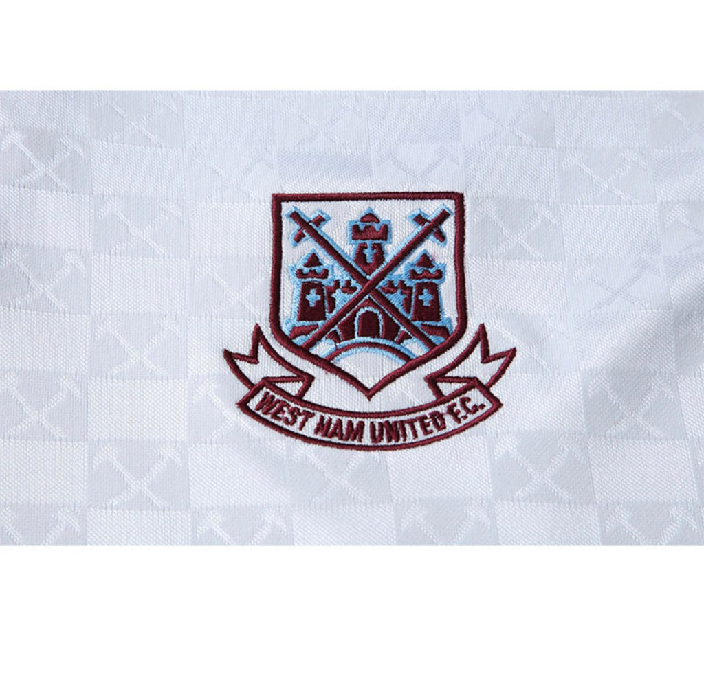 Maillot Rétro West Ham 1989-90 Extérieur