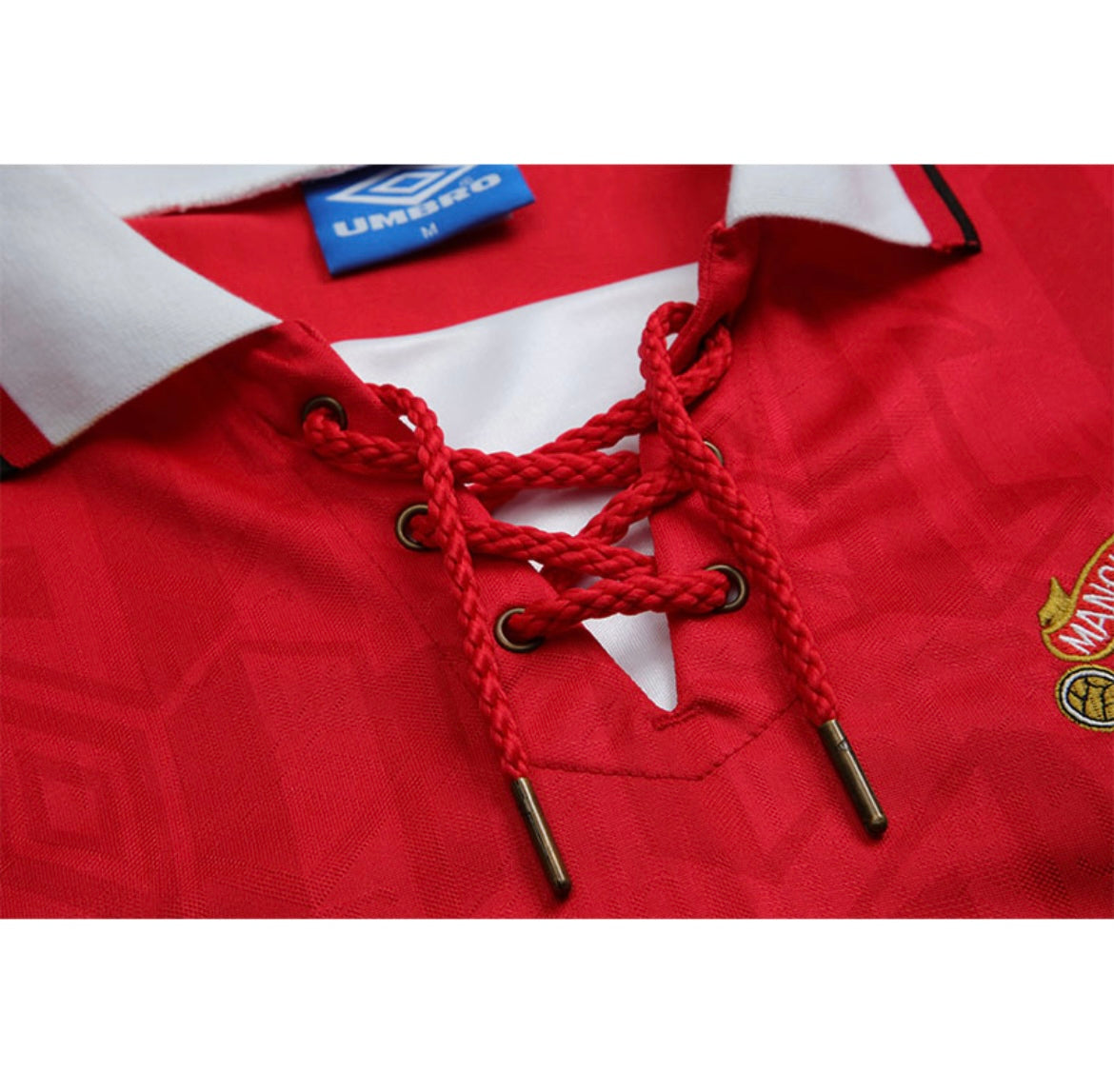 Maillot Rétro Manchester United 1992-93 Domicile Manches Longues