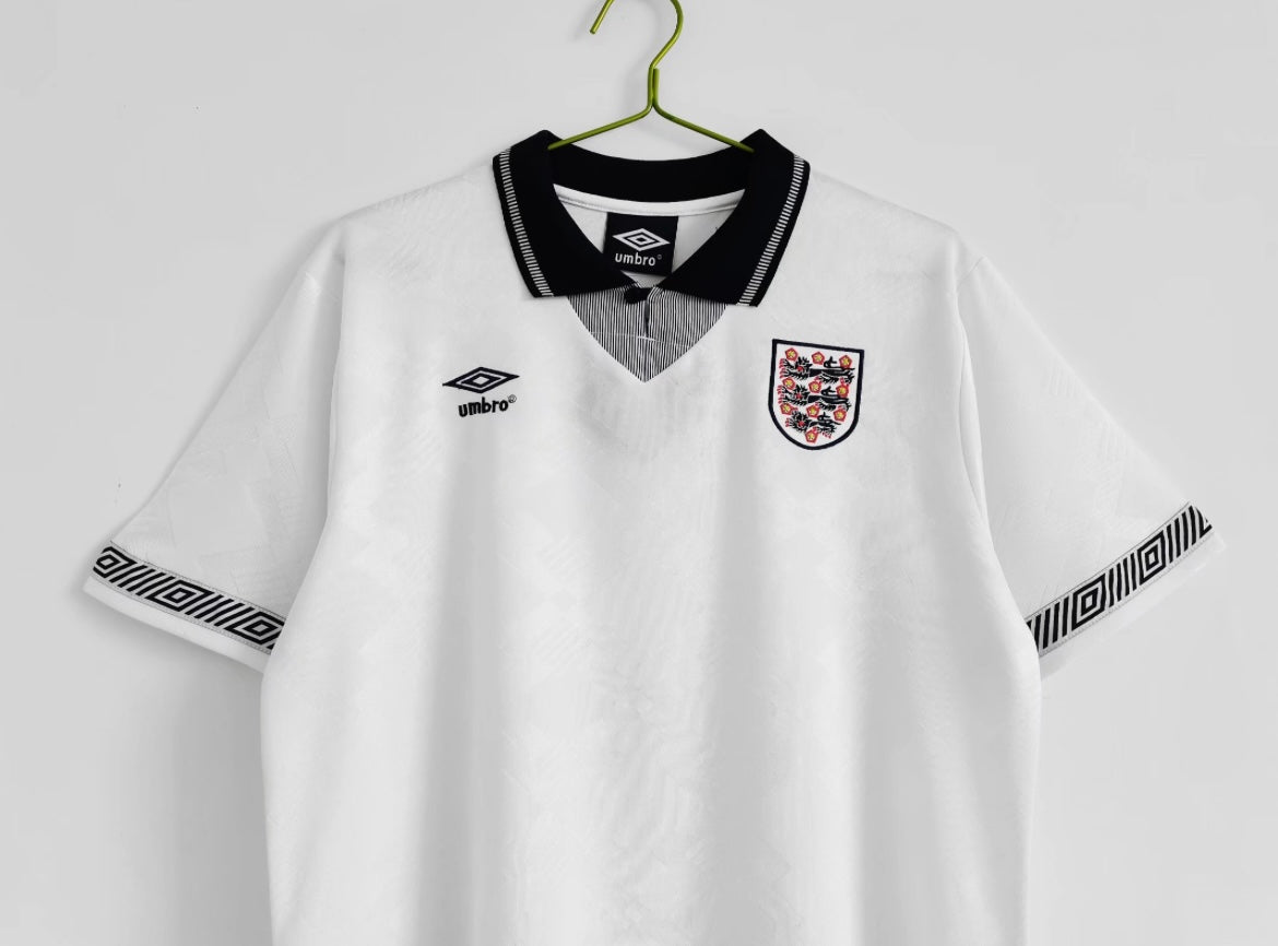 Maillot Rétro Angleterre 1990 Domicile