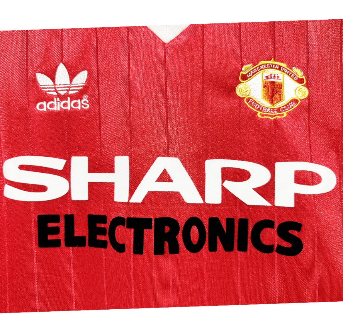Maillot Rétro Manchester United 1982-83 Domicile Manches Longues