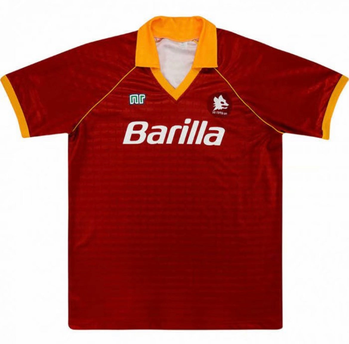 Maillot Rétro AS Roma 1988-89 Domicile