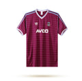 Maillot Rétro West Ham 1986-87 Domicile
