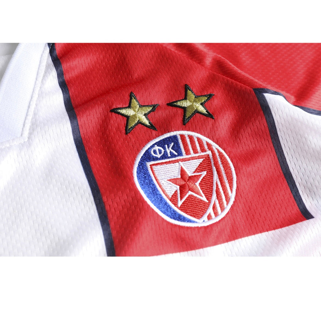Maillot Rétro Étoile Rouge de Belgrade 1995-96 Domicile