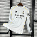 Maillot Real Madrid 2025-26 Domicile Manches Longues