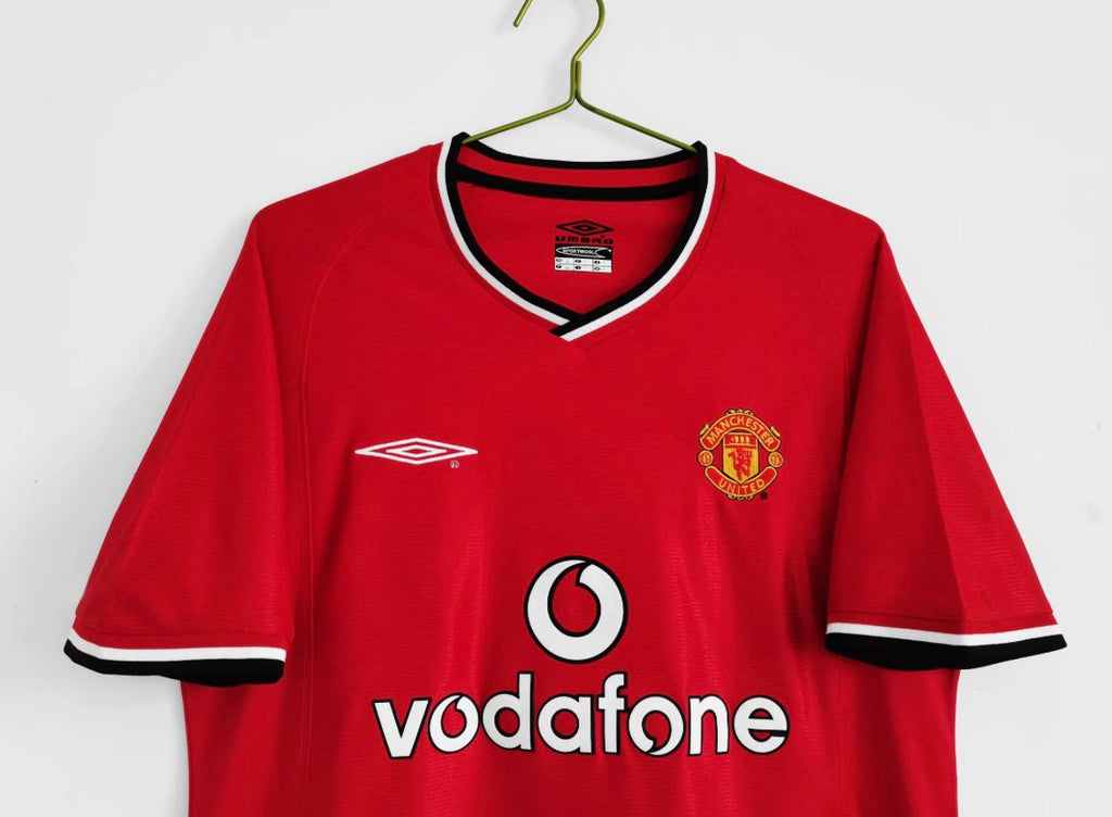 Maillot Rétro Manchester United 2000-01 Domicile