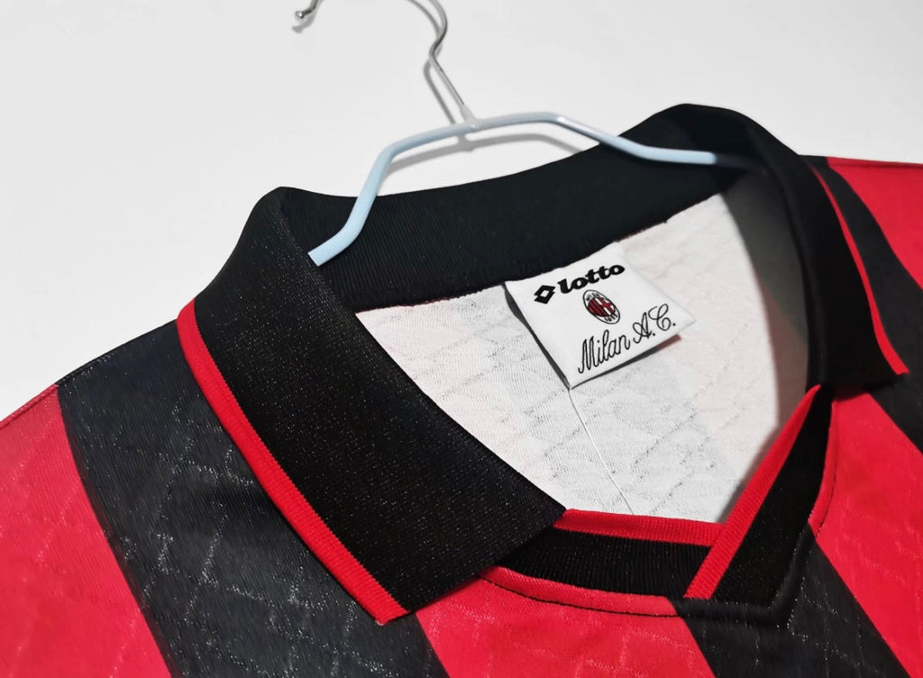 Maillot Rétro AC Milan 1995-96 Domicile