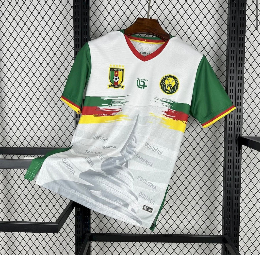 Maillot Cameroun 2025 Extérieur