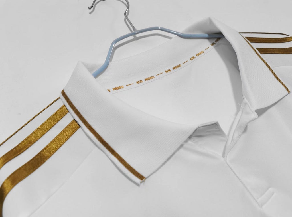 Maillot Rétro Real Madrid 2011-12 Domicile Manches Longues