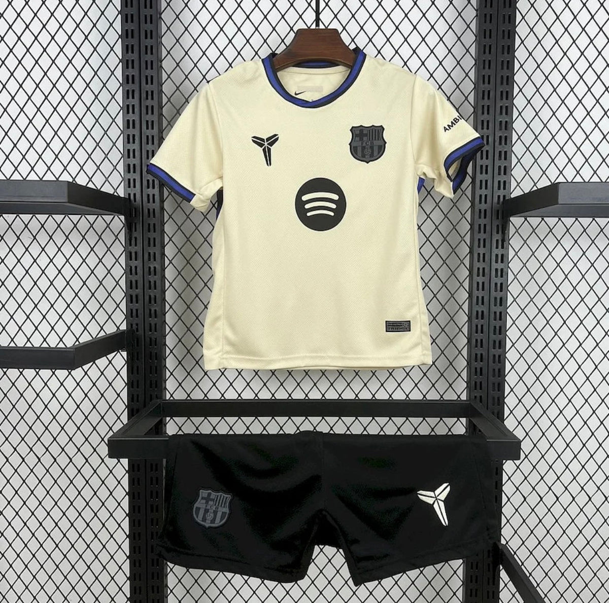 Kit Enfant FC Barcelone 2025-26 Extérieur