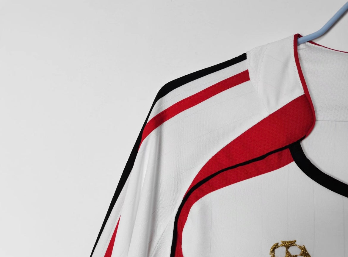 Maillot Rétro AC Milan 2006-07 Extérieur Manches Longues