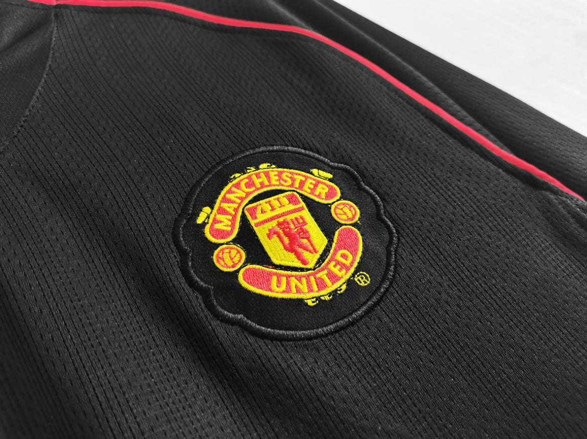Maillot Rétro Manchester United 2007-08 Extérieur Manches Longues