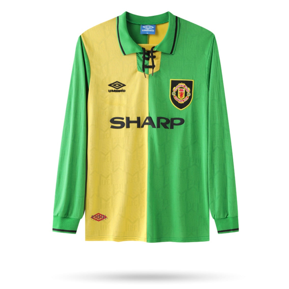 Maillot Rétro Manchester United 1992-93 Third Manches Longues