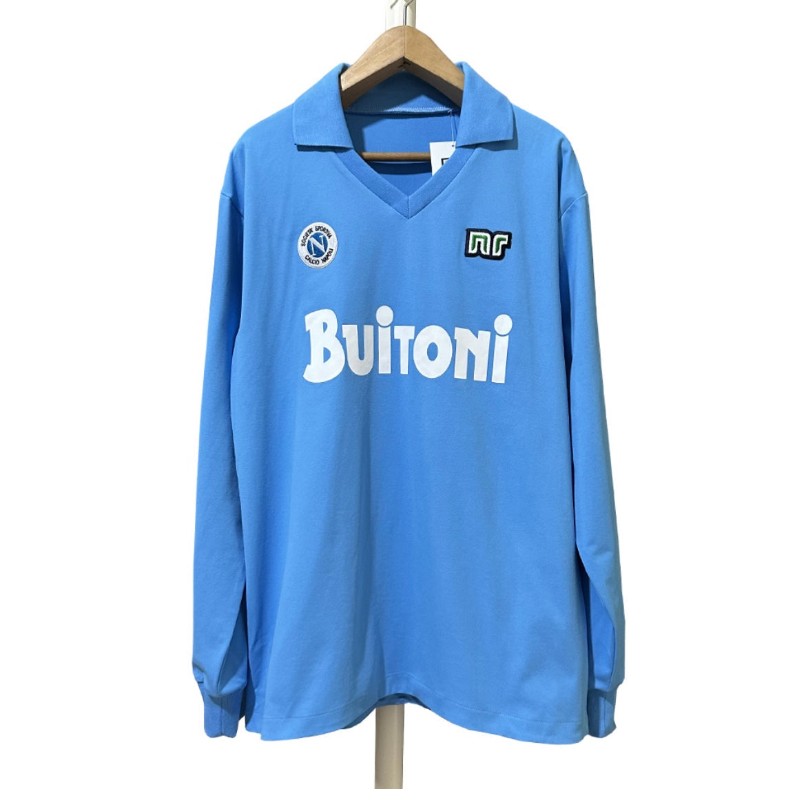 Maillot Rétro Naples 1986-87 Domicile Manches Longues