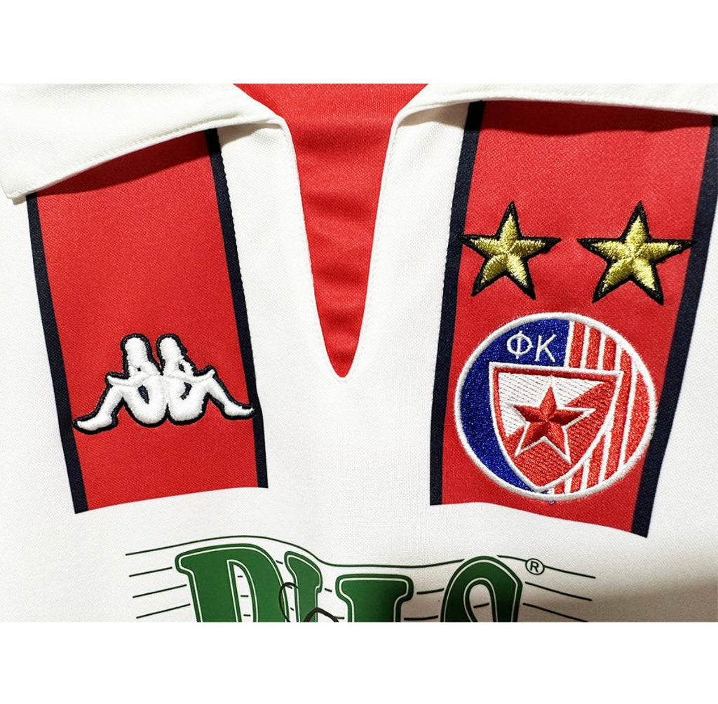 Maillot Rétro Étoile Rouge de Belgrade 1999-00 Domicile