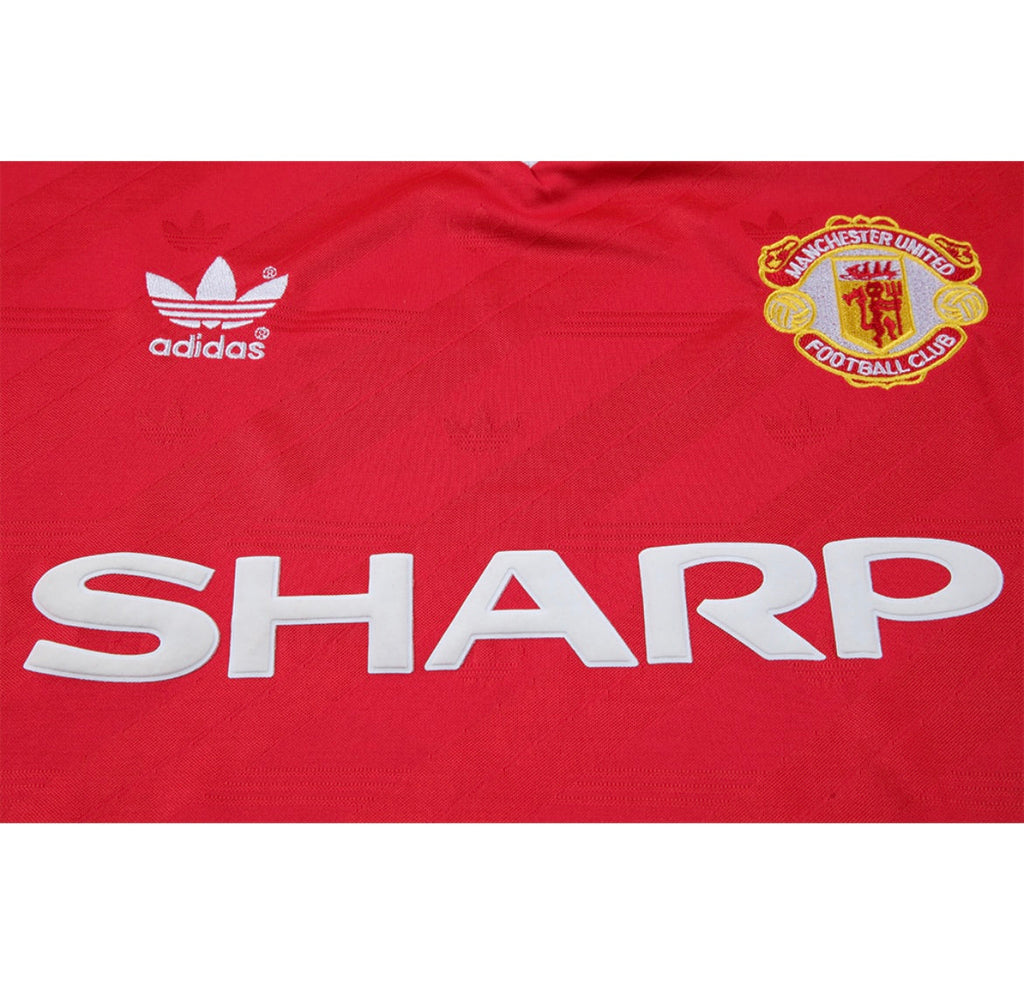 Maillot Rétro Manchester United 1986-87 Domicile