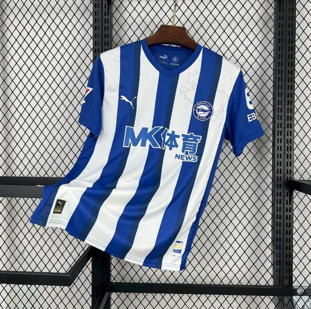 Maillot Deportivo Alavés 2025-26 Domicile