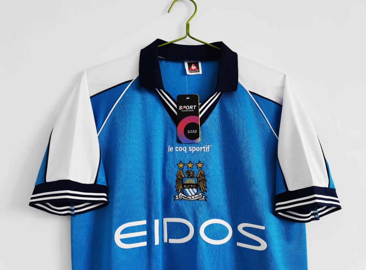 Maillot Rétro Manchester City 1999-00 Domicile