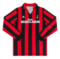 Maillot Rétro AC Milan 1989-90 Domicile Manches Longues