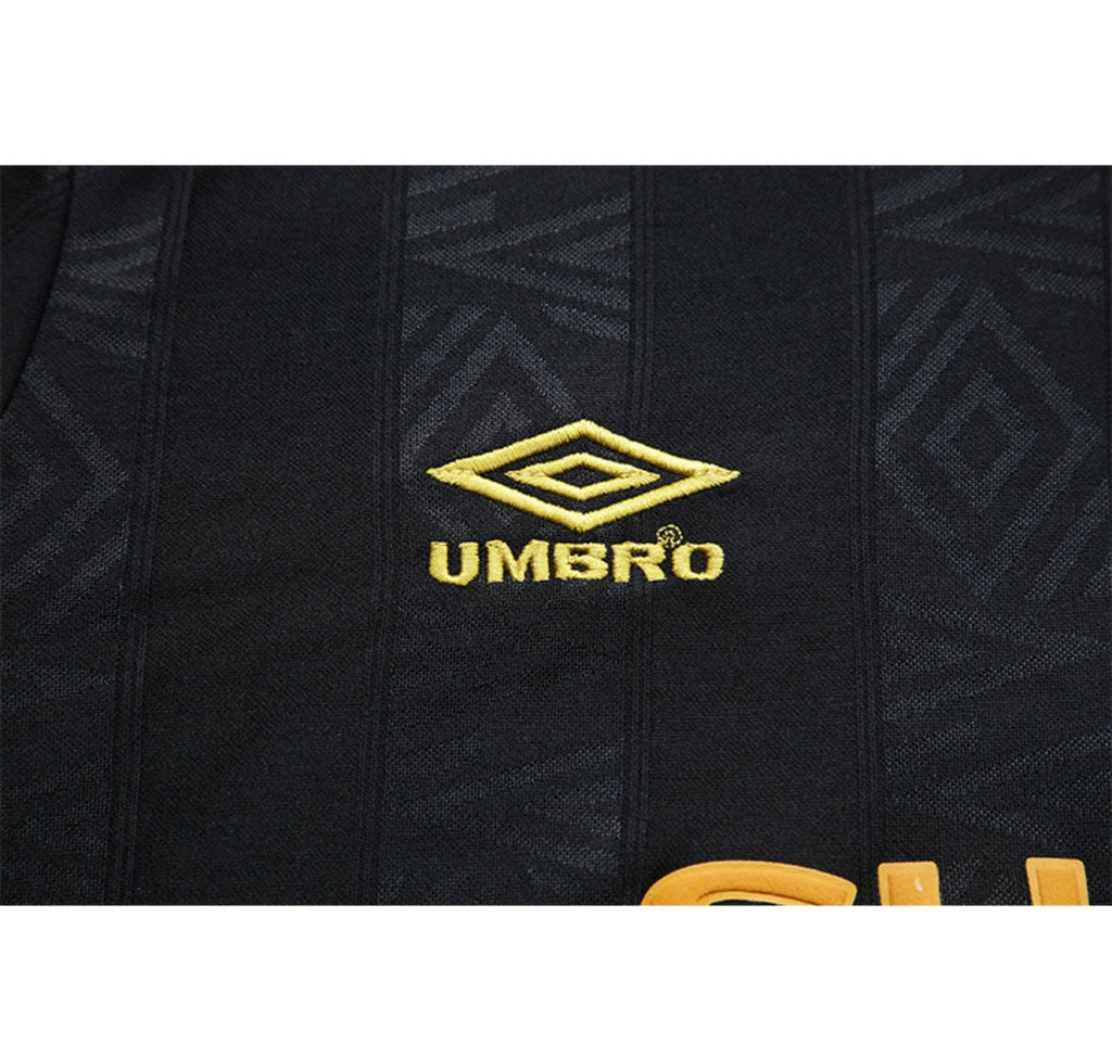 Maillot Rétro Manchester United 1993-94 Extérieur Manches Longues