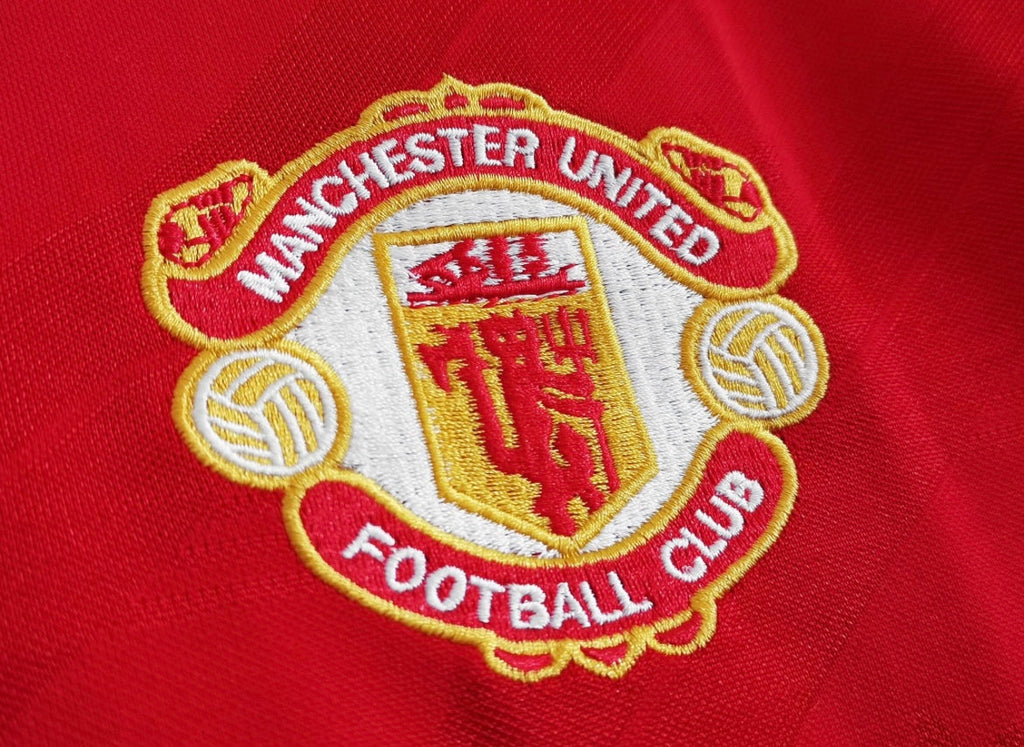 Maillot Rétro Manchester United 1986-87 Domicile Manches Longues