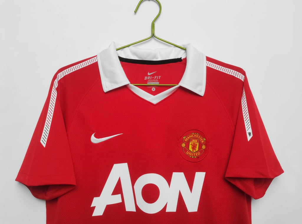 Maillot Rétro Manchester United 2010-11 Domicile