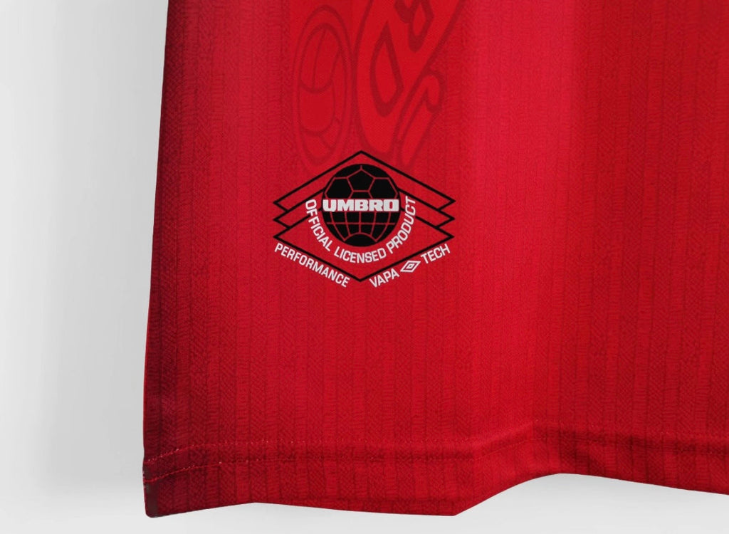 Maillot Rétro Manchester United 1996-97 Domicile Manches Longues