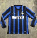 Maillot Rétro Inter Milan 2010-11 Domicile Manches Longues
