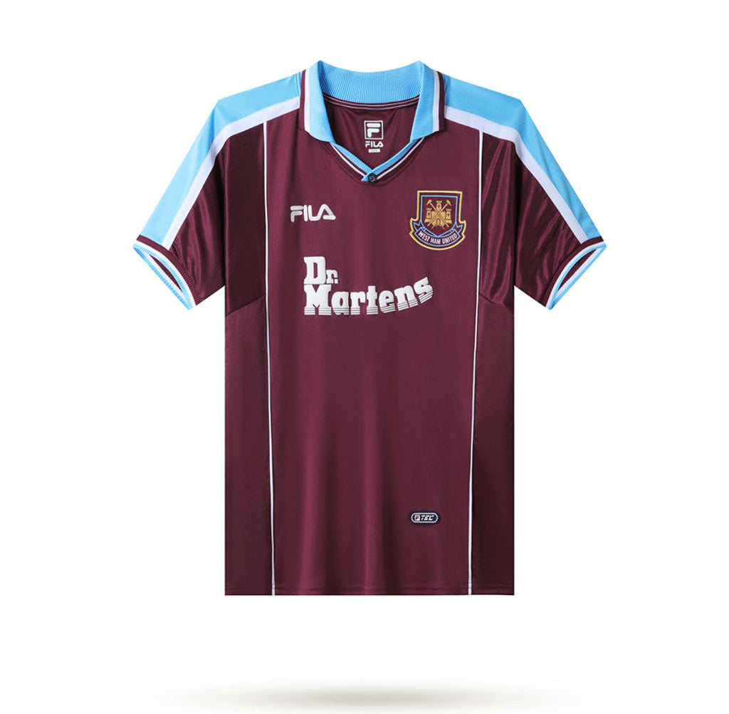 Maillot Rétro West Ham 1999-00 Domicile
