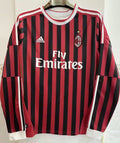 Maillot Rétro AC Milan 2011-12 Domicile Manches Longues