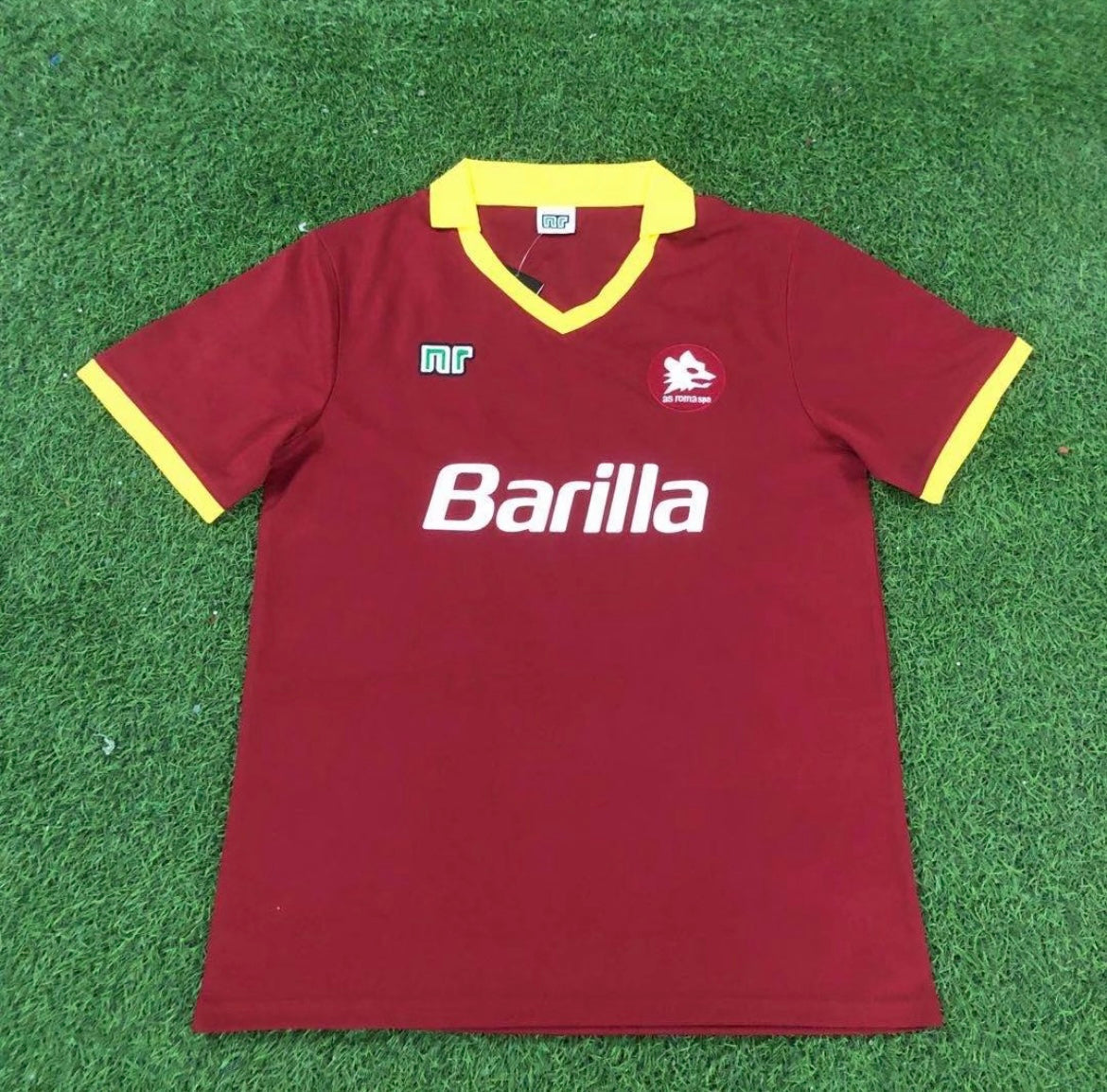 Maillot Rétro AS Roma 1987-88 Domicile