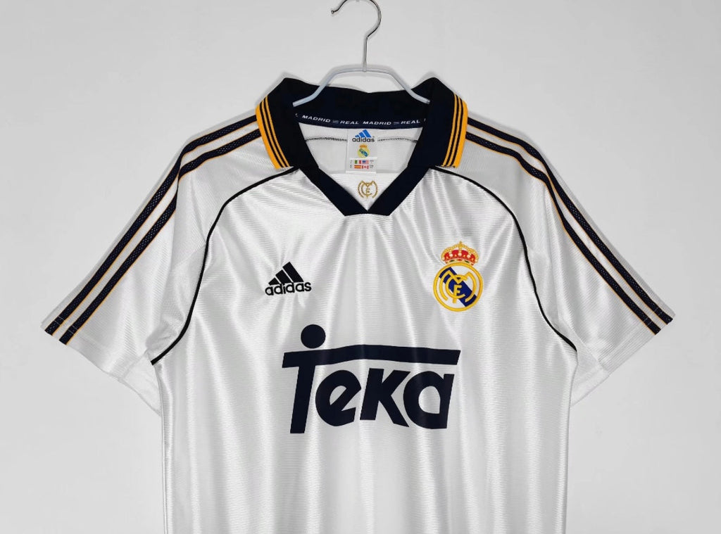 Maillot Rétro Real Madrid 1999-00 Domicile
