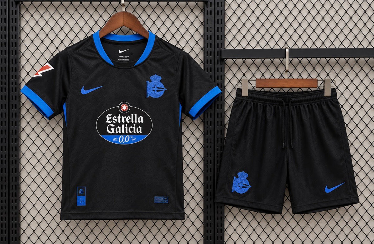 Kit Enfant Deportivo La Corogne 2026-27 Extérieur