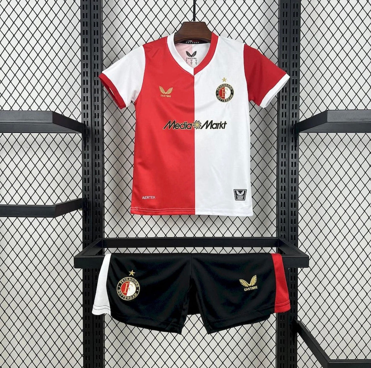 Kit Enfant Feyenoord 2025-26 Domicile