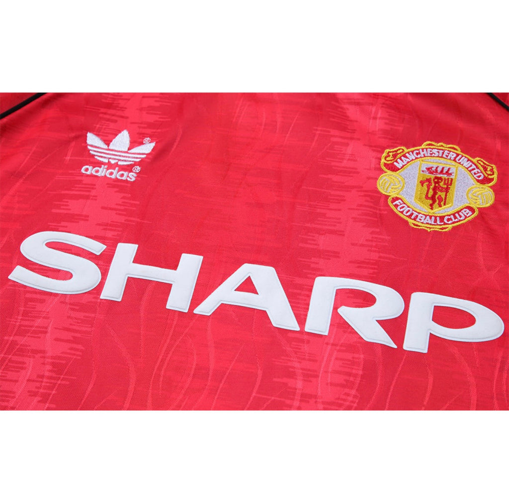 Maillot Rétro Manchester United 1990-91 Domicile