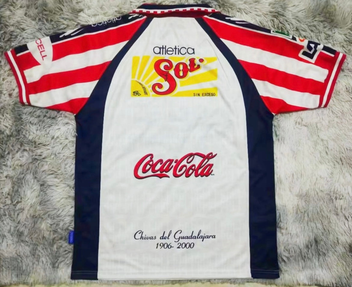 Maillot Rétro Chivas Guadalajara 1999-00 Extérieur
