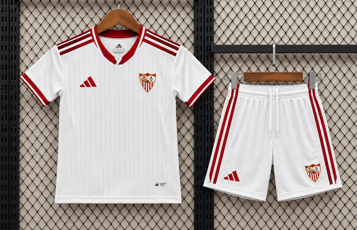 Kit Enfant FC Séville 2026-27 Domicile