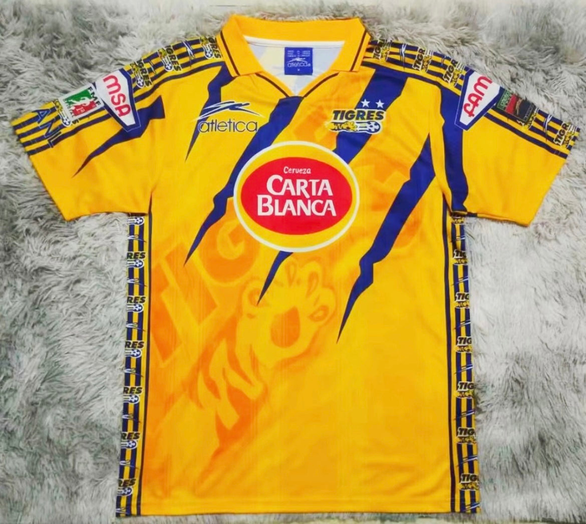 Maillot Rétro Tigres UANL 1997-98 Domicile