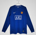 Maillot Rétro Manchester United 2007-08 Third Manches Longues