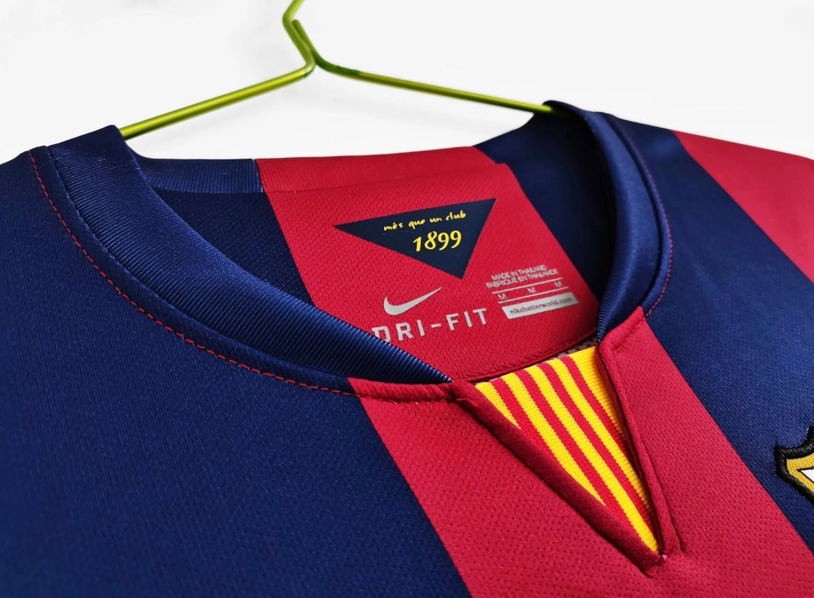 Maillot Rétro FC Barcelone 2014-15 Domicile