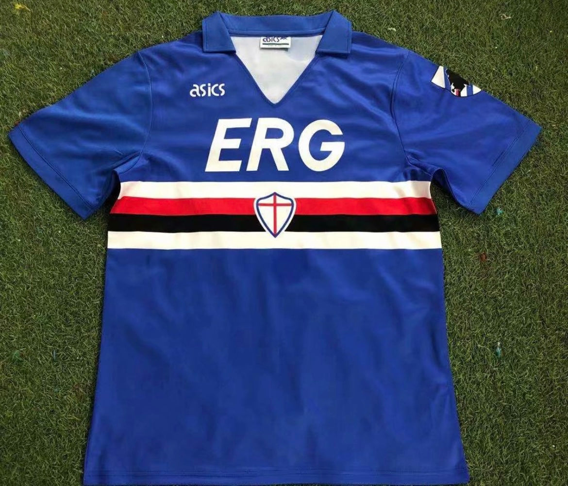 Maillot Rétro Sampdoria 1990-91 Domicile
