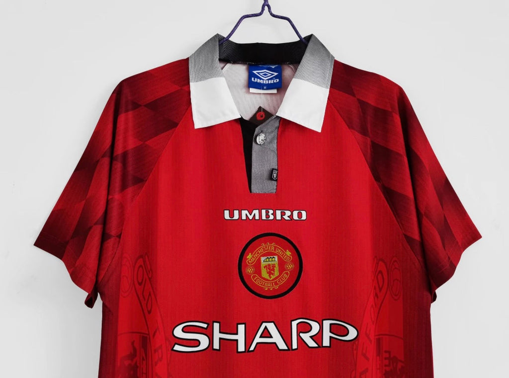 Maillot Rétro Manchester United 1996-97 Domicile