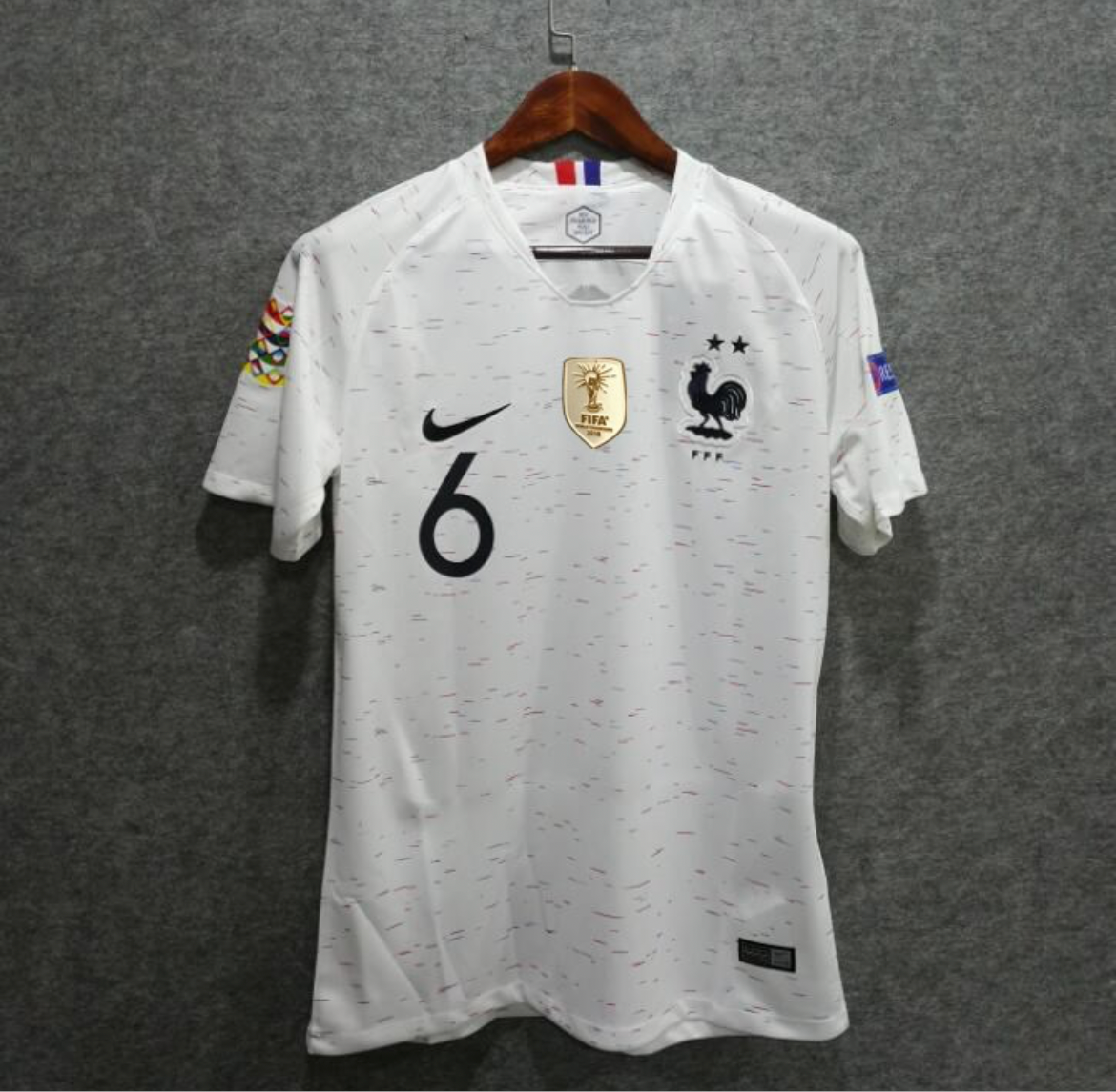 Maillot Rétro France 2018 Extérieur