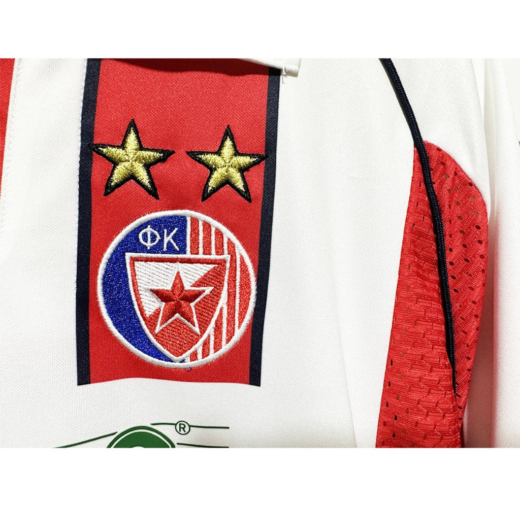 Maillot Rétro Étoile Rouge de Belgrade 1999-00 Domicile