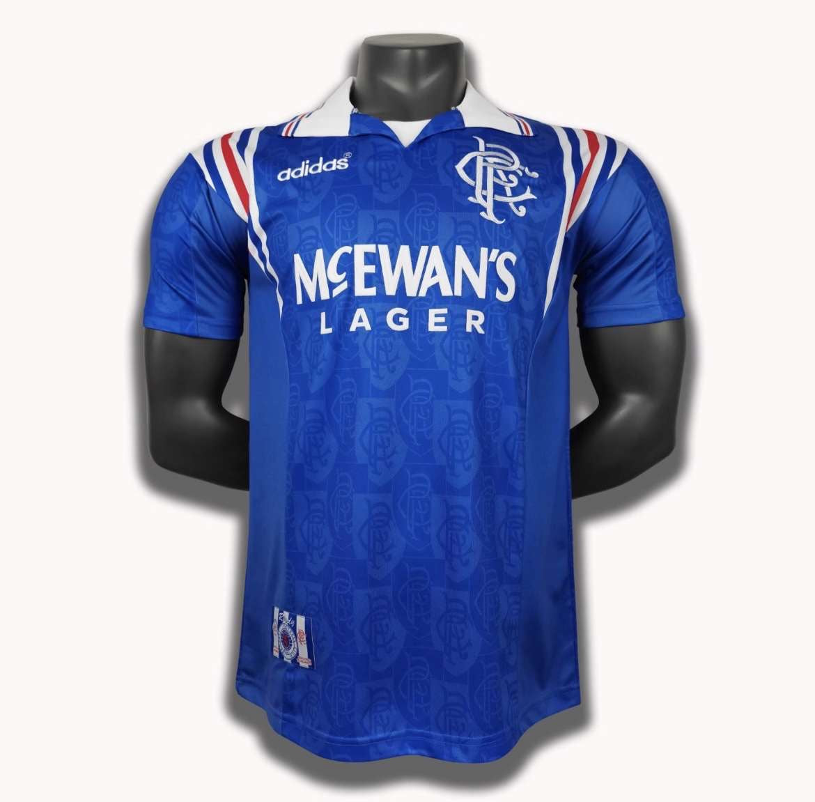 Maillot Rétro Rangers 1996-97 Domicile