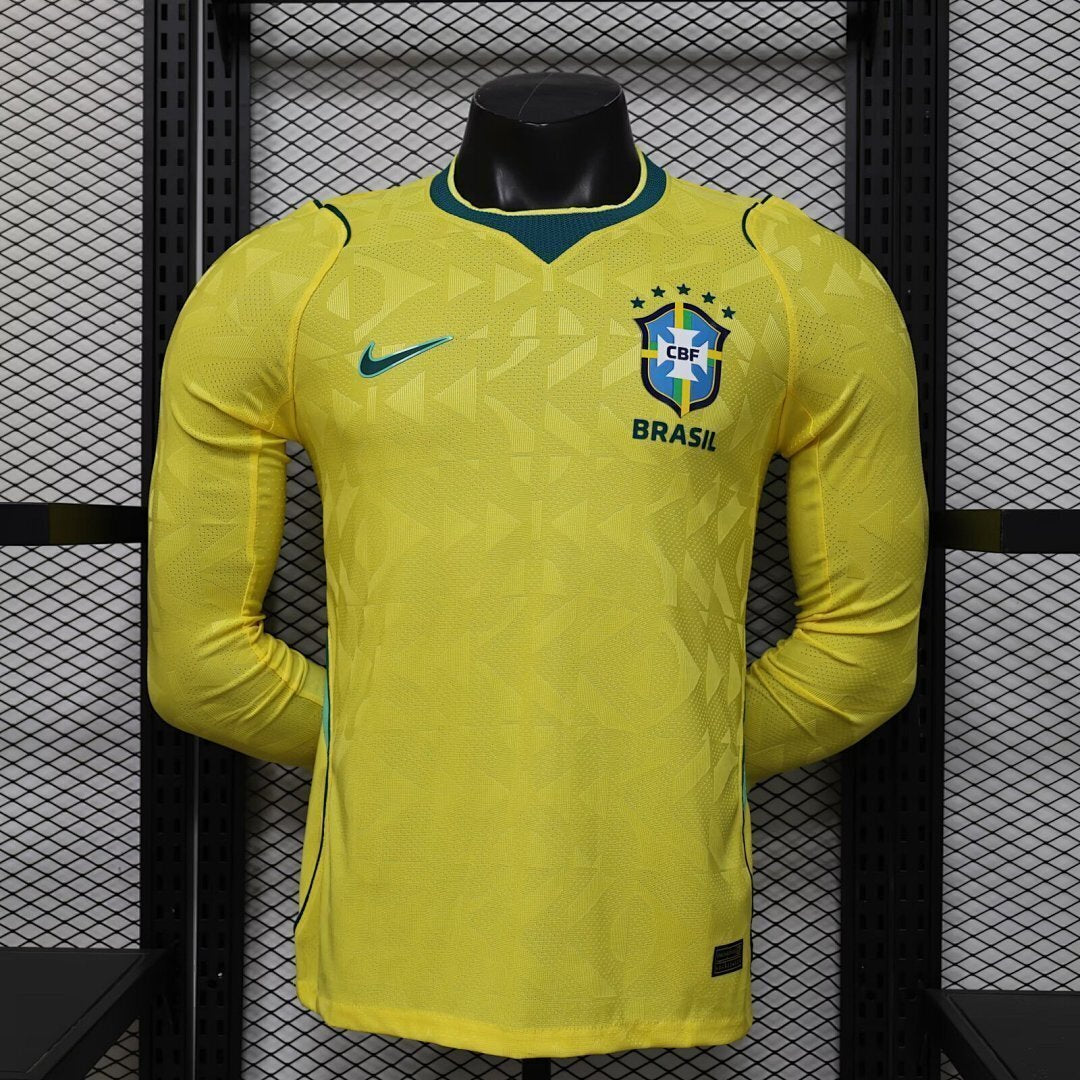 Maillot Brésil domicile manches longues CDM 2026
