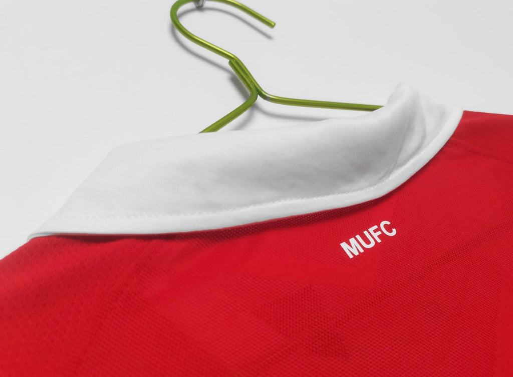 Maillot Rétro Manchester United 2010-11 Domicile Manches Longues