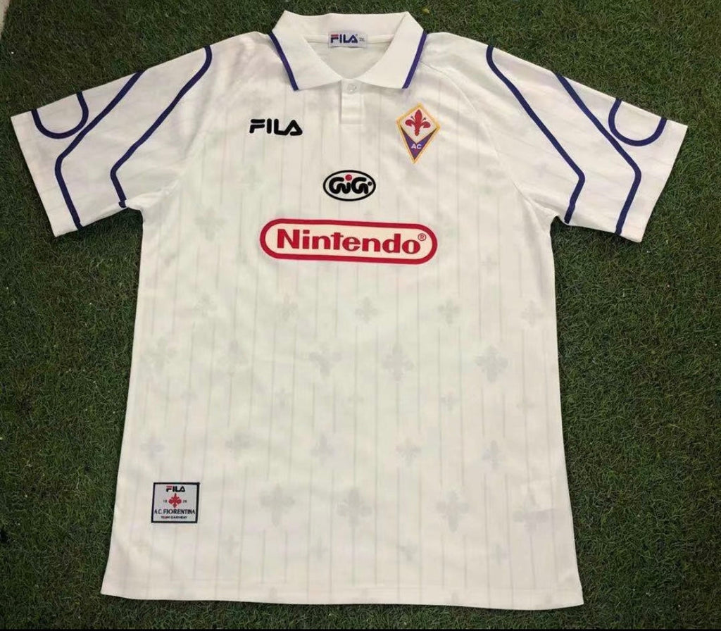 Maillot Rétro Fiorentina 1997-98 Extérieur