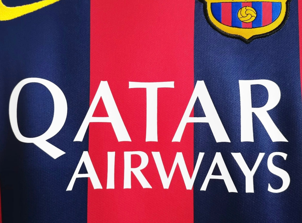 Maillot Rétro FC Barcelone 2014-15 Domicile